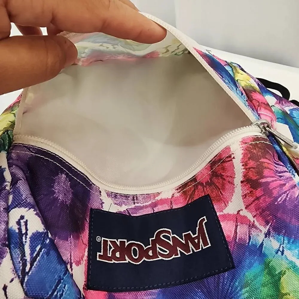 Jansport 5 Compartments Tie Dye Big Backpack Back to school